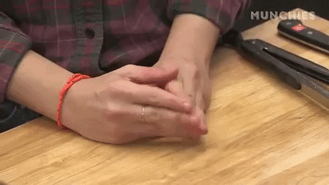 gif of fingers tapping