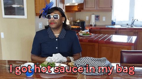 Hot Sauce Beyonce GIF by Robert E Blackmon