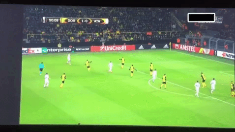 Caldara e Spinazzola in Dortmund-Atalanta