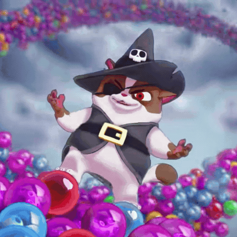 Mobile Game Wilbur GIF by Bubble Witch - Find & Share on GIPHY