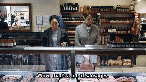 Killing Eve Wow GIF by BBC America