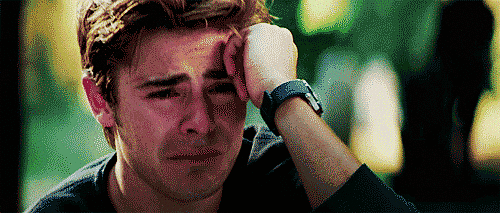 Zac Efron Cry GIF