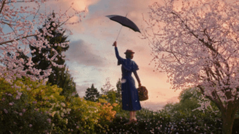 Mary Poppins Returns Umbrella GIF by Walt Disney Studios - Find & Share ...