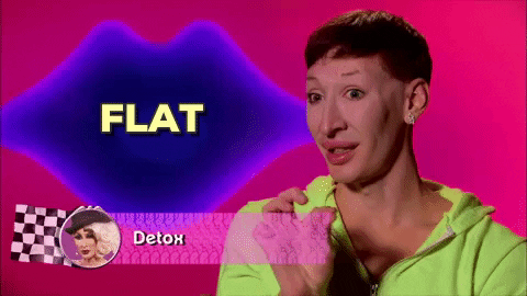 Flat Tv Show GIF by RuPaul's Drag Race S5 - Find & Share on GIPHY