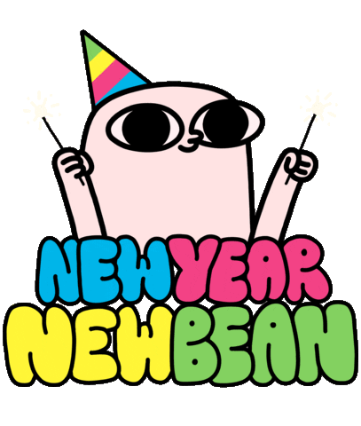 New year animation gif by serial kolor, inc. Happy New Year Sticker by KETNIPZ for iOS & Android | GIPHY