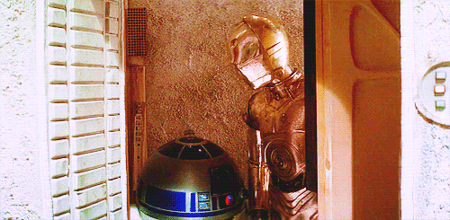 R2-D2 and C3PO
