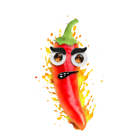 Image result for gif of animated red mirch"