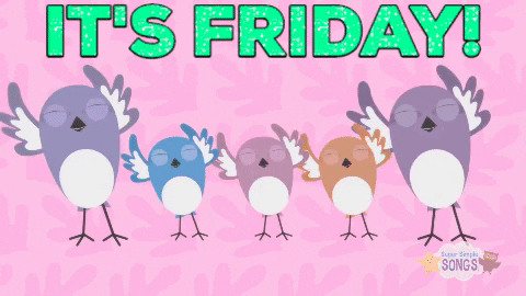 It'S Friday Happy Dance GIF by Super Simple - Find & Share on GIPHY