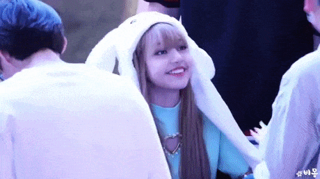 The bunny hat in funny gifs