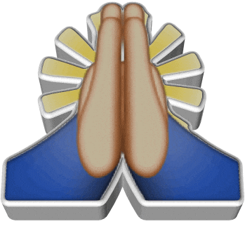 Blessed Praying Hands Sticker by AnimatedText for iOS & Android | GIPHY