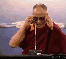 glasses laser buddhism dalai lama