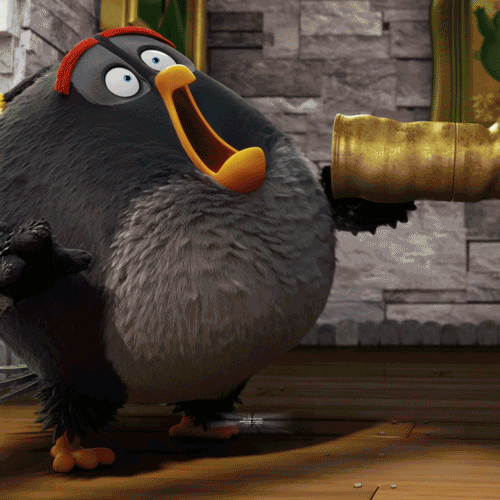 Chuck Review GIF by Angry Birds Find & Share on GIPHY