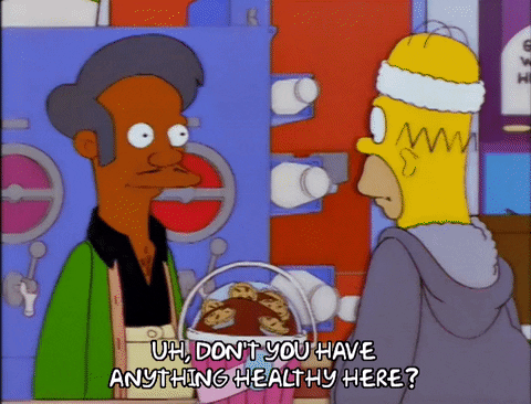 The Simpsons homer simpson food season 9 apu nahasapeemapetilon