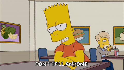 Bart Simpson Lunch GIF - Find & Share on GIPHY