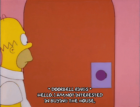 open house.  simpsons