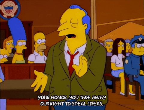 Homer Simpson Court GIF
