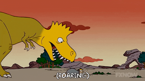 Episode 16 Dinosaurs GIF by The Simpsons