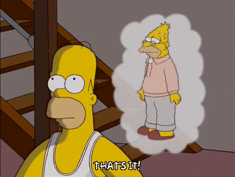 Homer Simpson Idea GIF