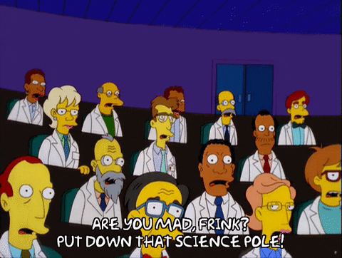 The Simpsons science season 12 episode 16 yelling