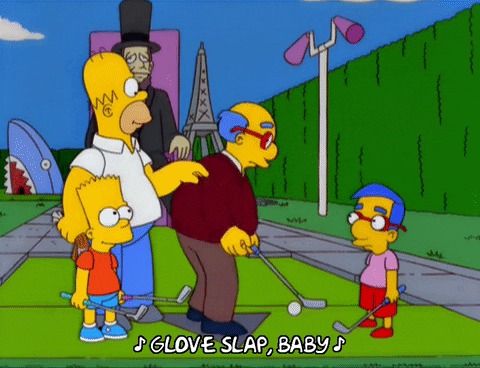 The Simpsons homer simpson bart simpson golf episode 5