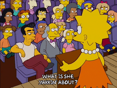 The Simpsons lisa simpson talking season 15 episode 3