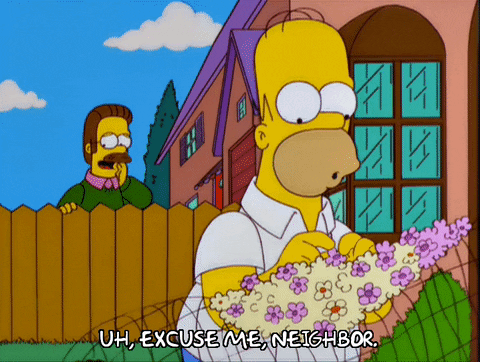 Socialize Homer Simpson GIF