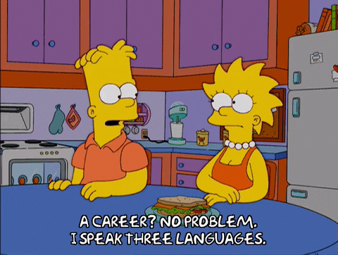 Bart habla tres lenguajes por lo que la nueva función de Android le permitirá cambiar el idioma de cada una de sus aplicaciones.- Blog Hola Telcel
