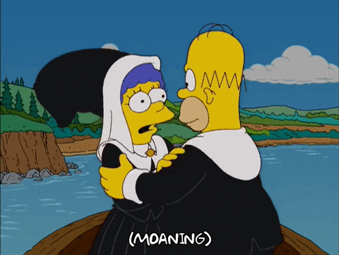 Booty eating porn Marge simpson love gif find share on giphy