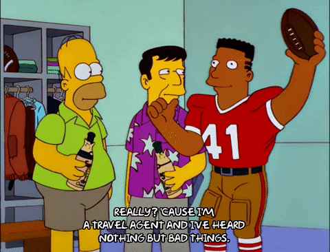Homer Simpson Football GIF Homer Simpson Football GIF