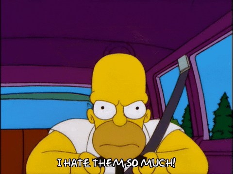 Angry Homer Simpson GIF - Find & Share on GIPHY