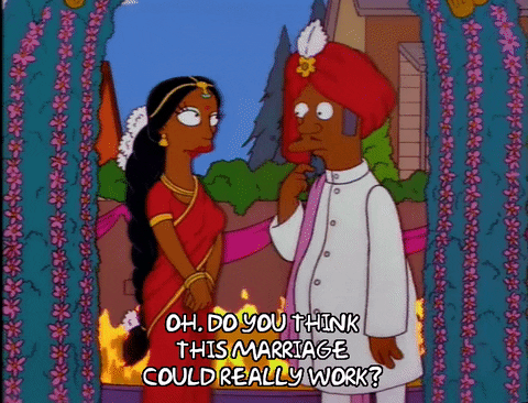 arranged marriage Simpsons