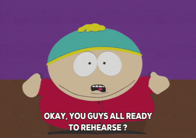 Rehearse Eric Cartman GIF by South Park - Find & Share on GIPHY
