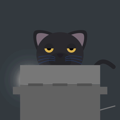 Animation Cat animated GIF