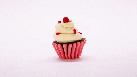 Vanilla Cupcake GIF