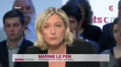 Marine Le Pen Archive GIF by franceinfo