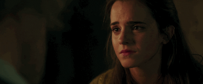Sad Emma Watson Gif By Beauty And The Beast Find Share