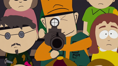Gun Jimbo Kern GIF by South Park - Find & Share on GIPHY