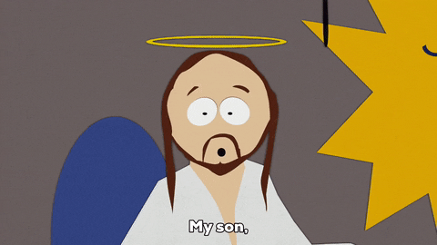 Jesus Wondering GIF by South Park - Find & Share on GIPHY