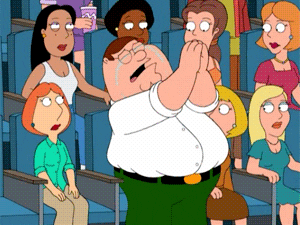 Peter Griffin Applause GIF by Family Guy - Find & Share on GIPHY