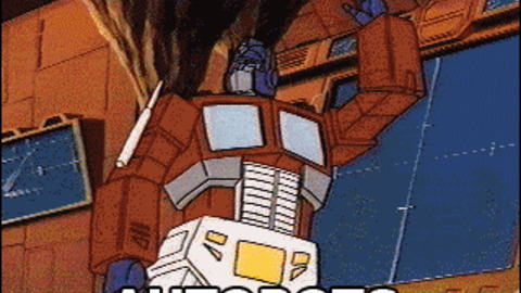 Auto bots Roll Out funny Gif