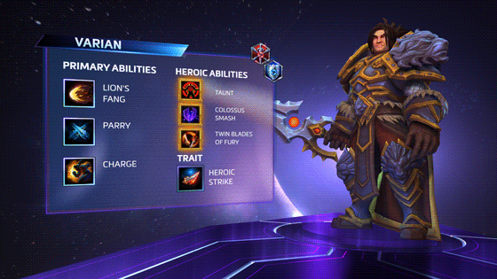 New 'Heroes of the Storm' hero Varian enters the fray