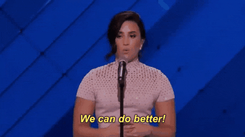 We Can Do Better Demi Lovato GIF by Democratic National Convention - Find & Share on GIPHY