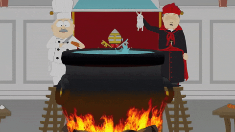 South Park water cooking chef stew GIF