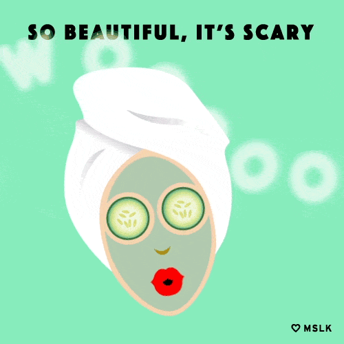 MSLK Design ghost halloween mask facial mask