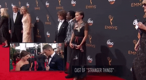 Millie Bobby Brown Blow Kiss GIF by E! - Find & Share on GIPHY