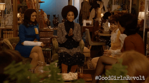 Season 1 Clapping GIF by Good Girls Revolt - Find & Share on GIPHY