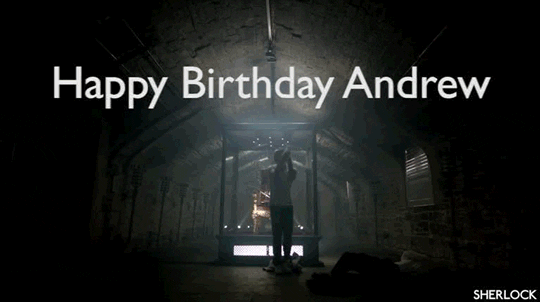 Happy Birthday Andrew S Find And Share On Giphy