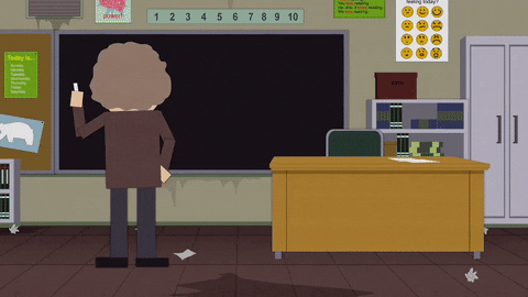 Teacher Classroom GIF by South Park - Find & Share on GIPHY