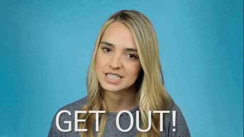 Get Out Do Not Want GIF by Katelyn Tarver - Find & Share on GIPHY