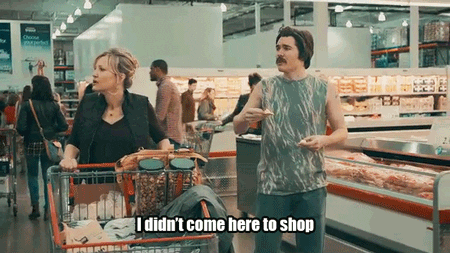 I Didnt Come Here To Shop Free Samples GIF by Still The King - Find & Share on GIPHY